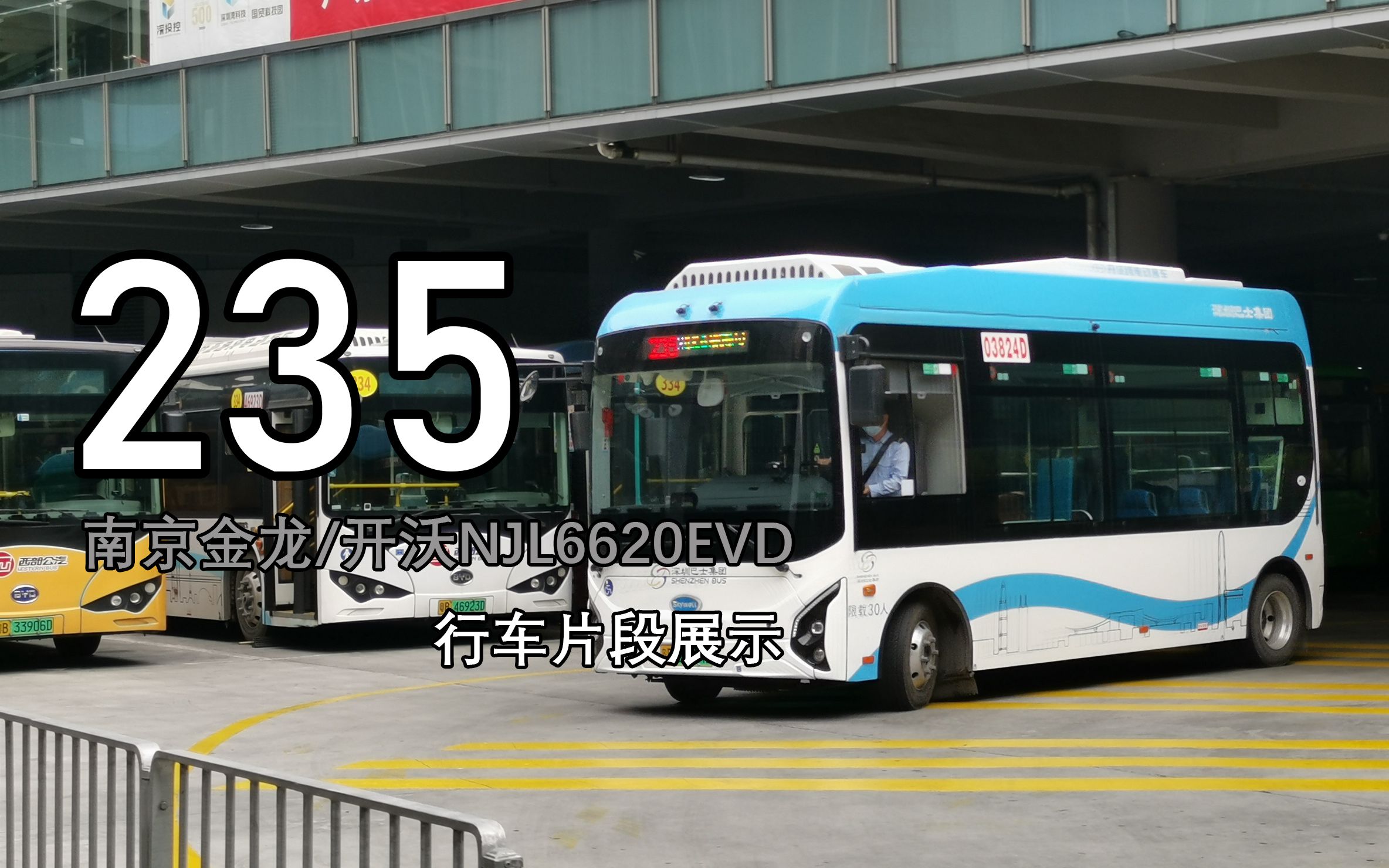 深圳金龙公交车图片
