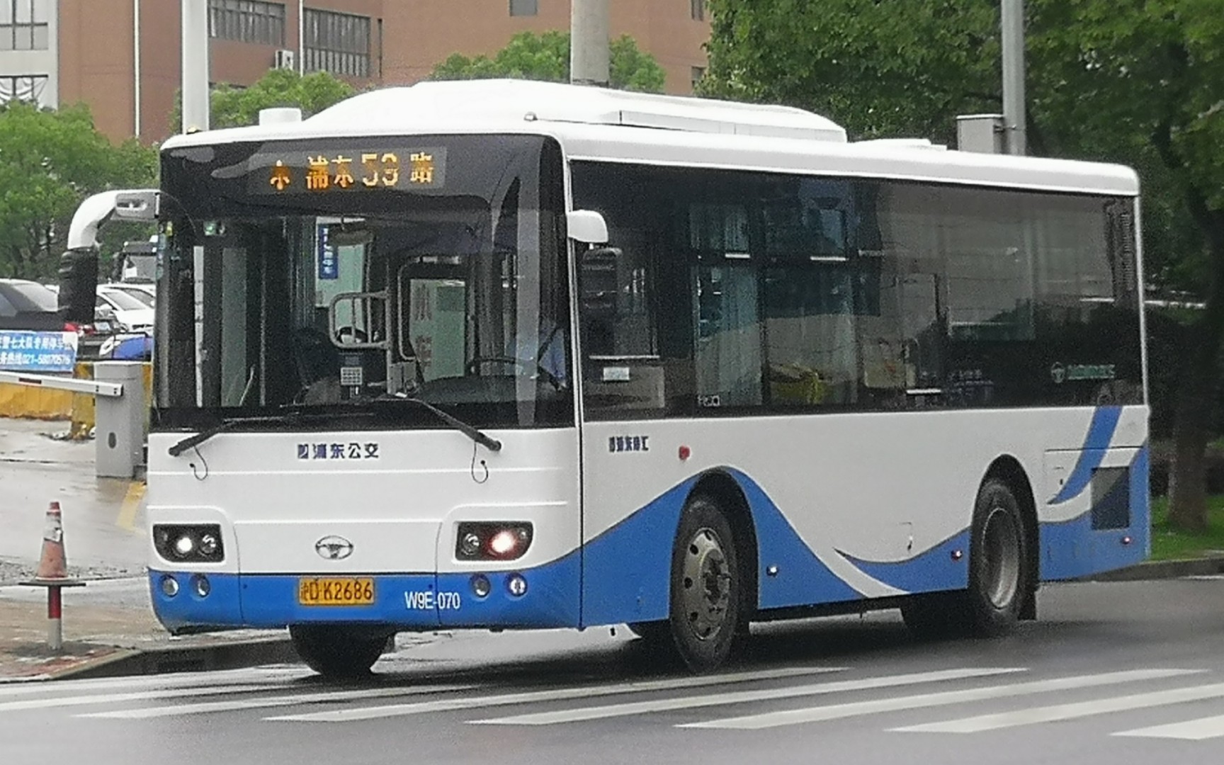 (浦东南汇)上海浦东59路(原惠南11路)公交车全程(大川公路拱乐路(民乐