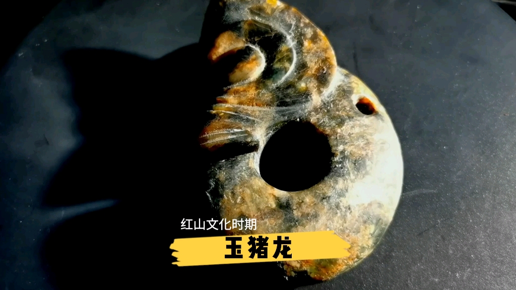 中国古代玉器——红山文化时期玉猪龙哔哩哔哩bilibili