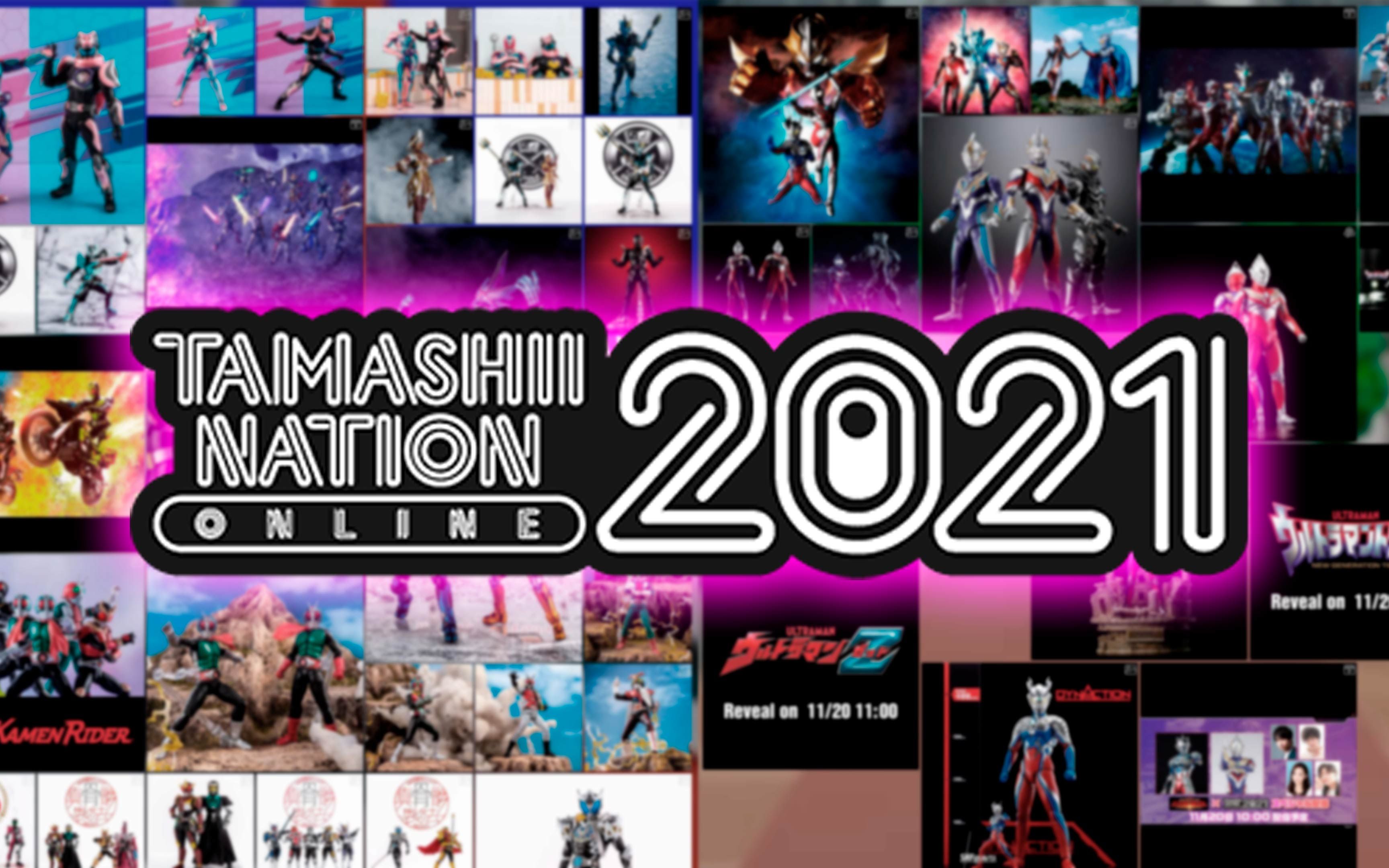 [图]【带你逛】万代 2021 网络魂展 TAMASHII NATION ONLINE 2021 模型 机动战士高达 超时空要塞 超级机器人大战 假面骑士 奥特曼