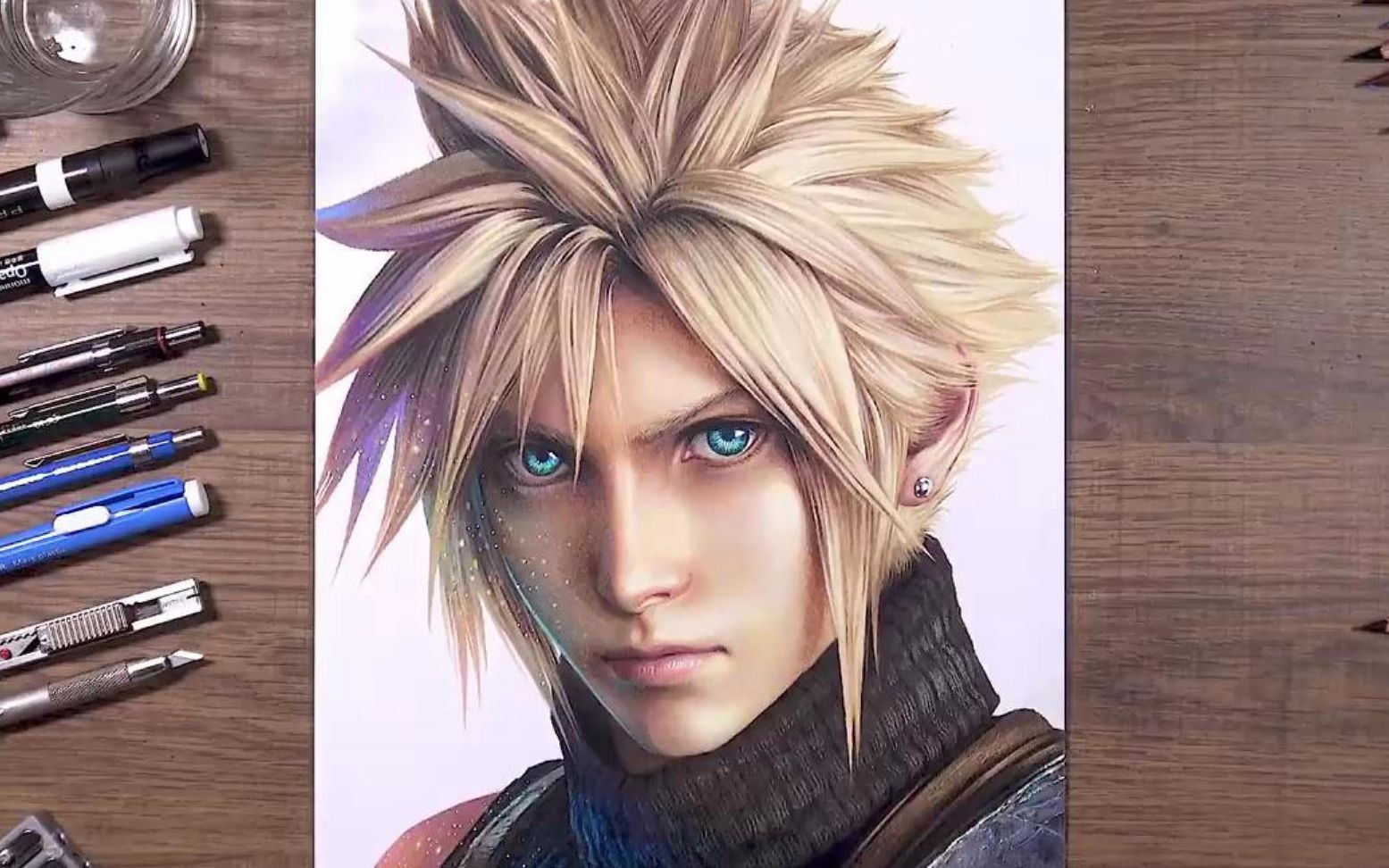 创意绘画作品动漫里的帅气小哥哥