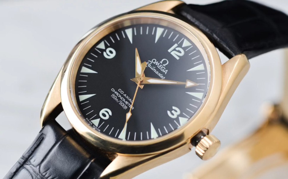 【售价36800rmb 】欧米茄 铁霸系列中国铁路局限量版黄金大三针40mm