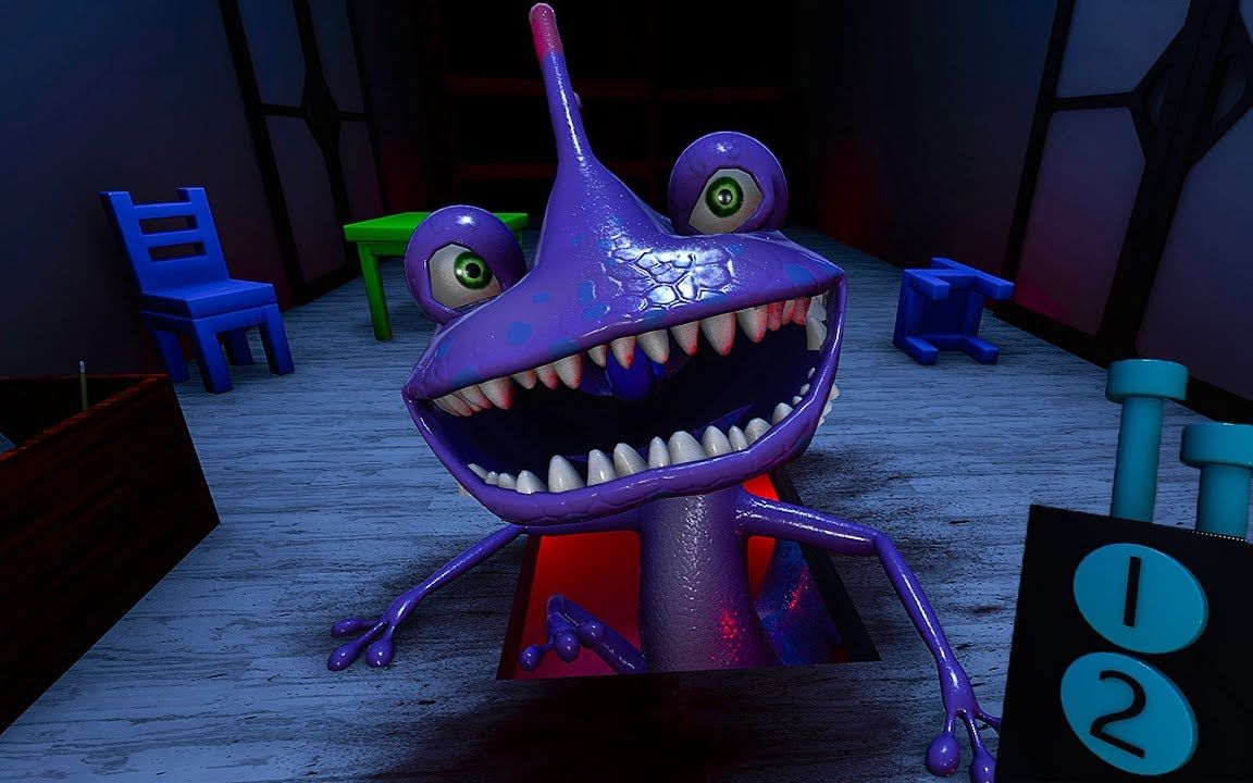 班班花园 3 - 与兰德尔会面   jumpscare