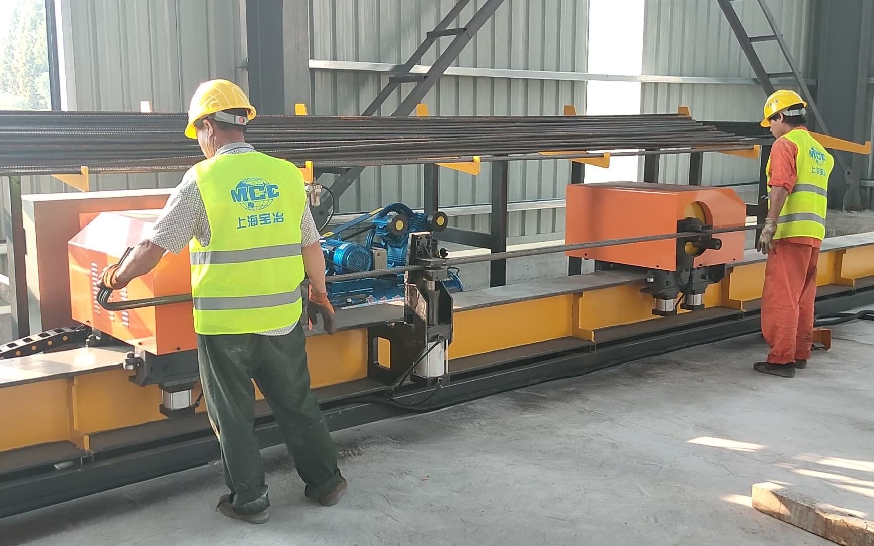 钢筋场梁场专用双机头数控钢筋弯曲中心 全自动钢筋弯曲机