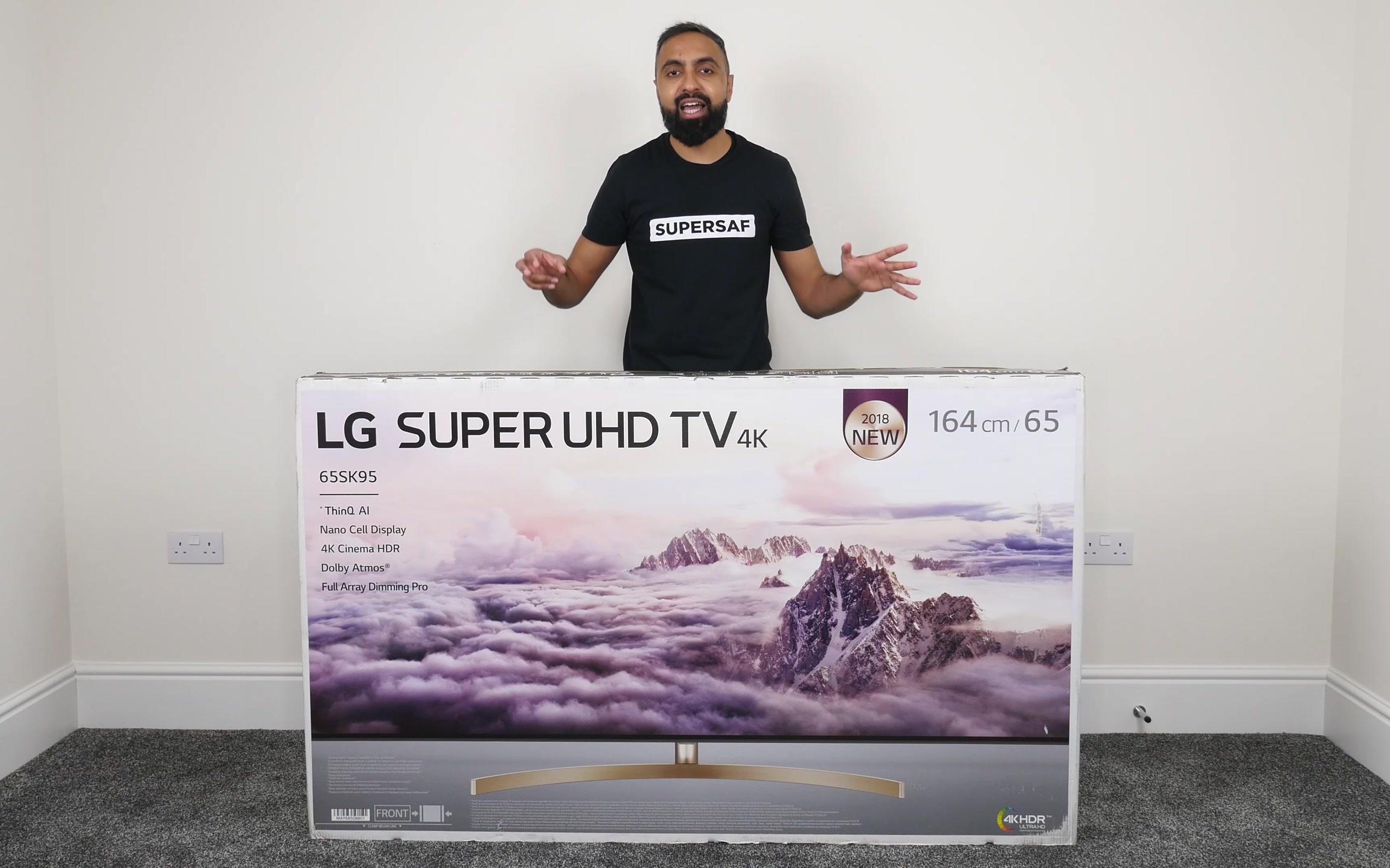 [SuperSaf]2018 LG SUPER UHD 65寸电视 开箱上手体验评测( 1440 X 2560 )哔哩哔哩bilibili