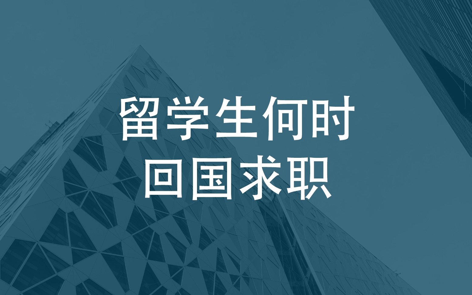 Vol.2 留学生如何判定应届毕业生?你应该什么时候回国找工作?哔哩哔哩bilibili