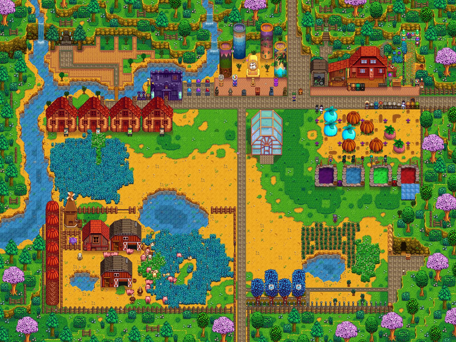 星露谷百分百进度山顶剧情