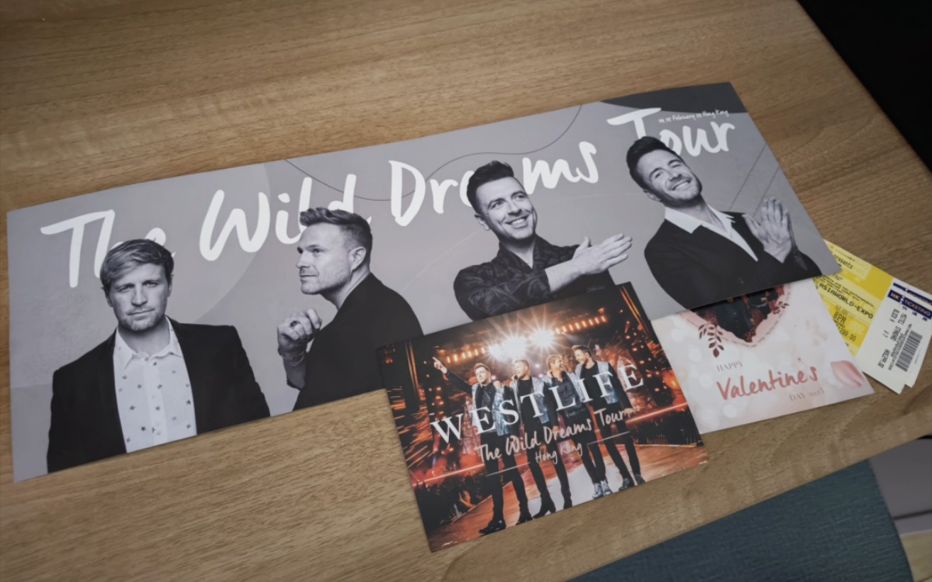 [图][Westlife]The Wild Dreams Tour香港尾场My Love Flying Without Wings Seasons in theSun