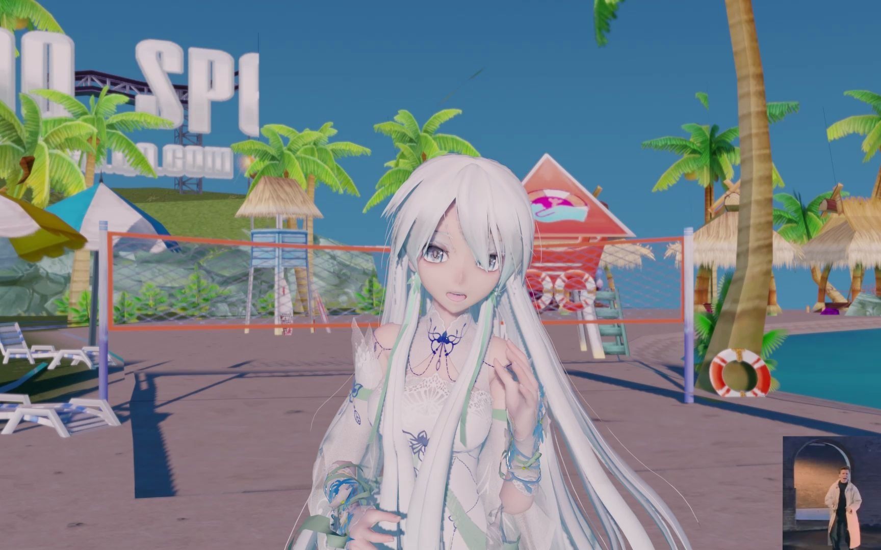 【mmd】tda  长发 言和--never gonna give you up