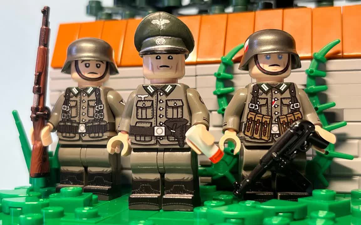 乐高第二次世界大战1939年第三方人仔