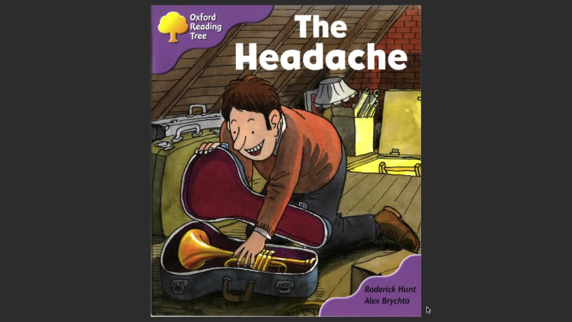 alicia读绘本牛津树1级the headache