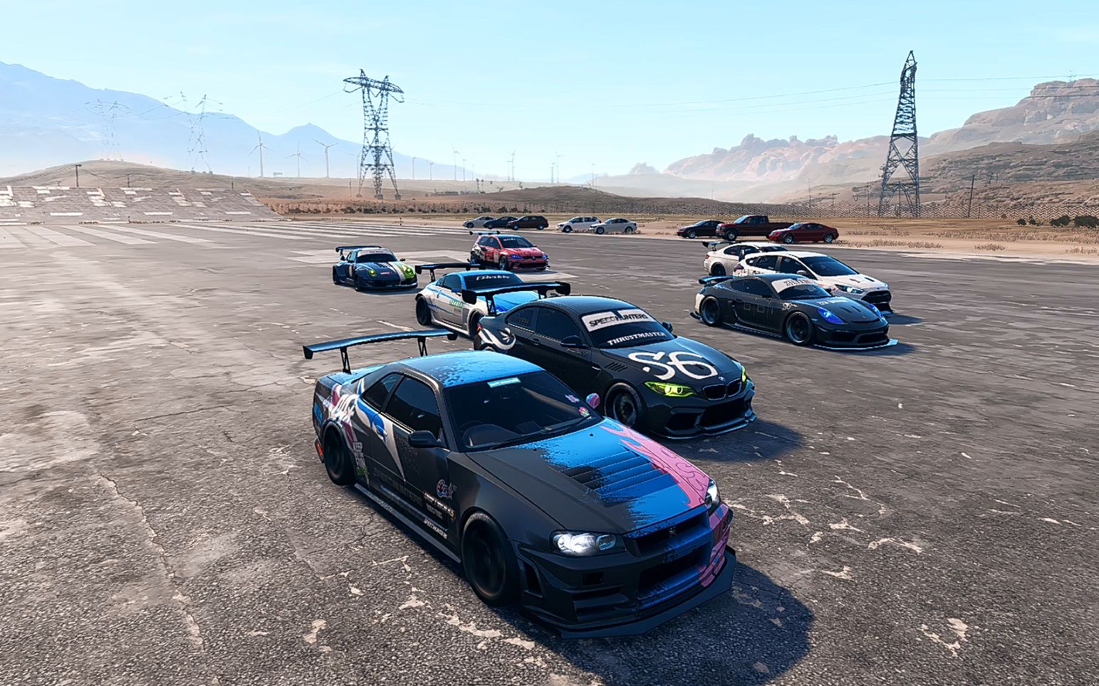 【极品飞车20】r34机场大战白银帮