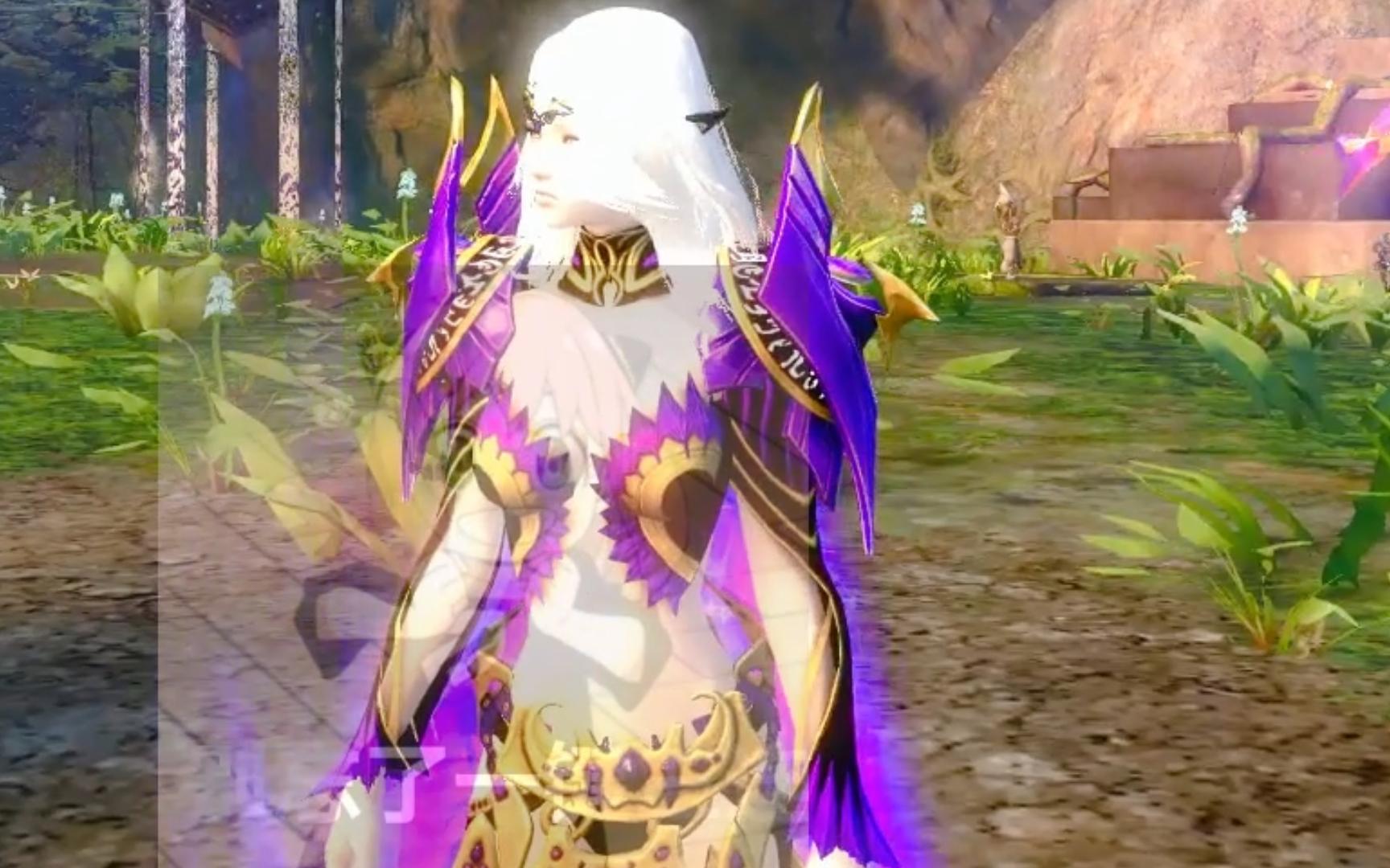 比起纯布料我还是比较喜欢带金属装饰的服装部件,激战2(人女)轻甲幻化