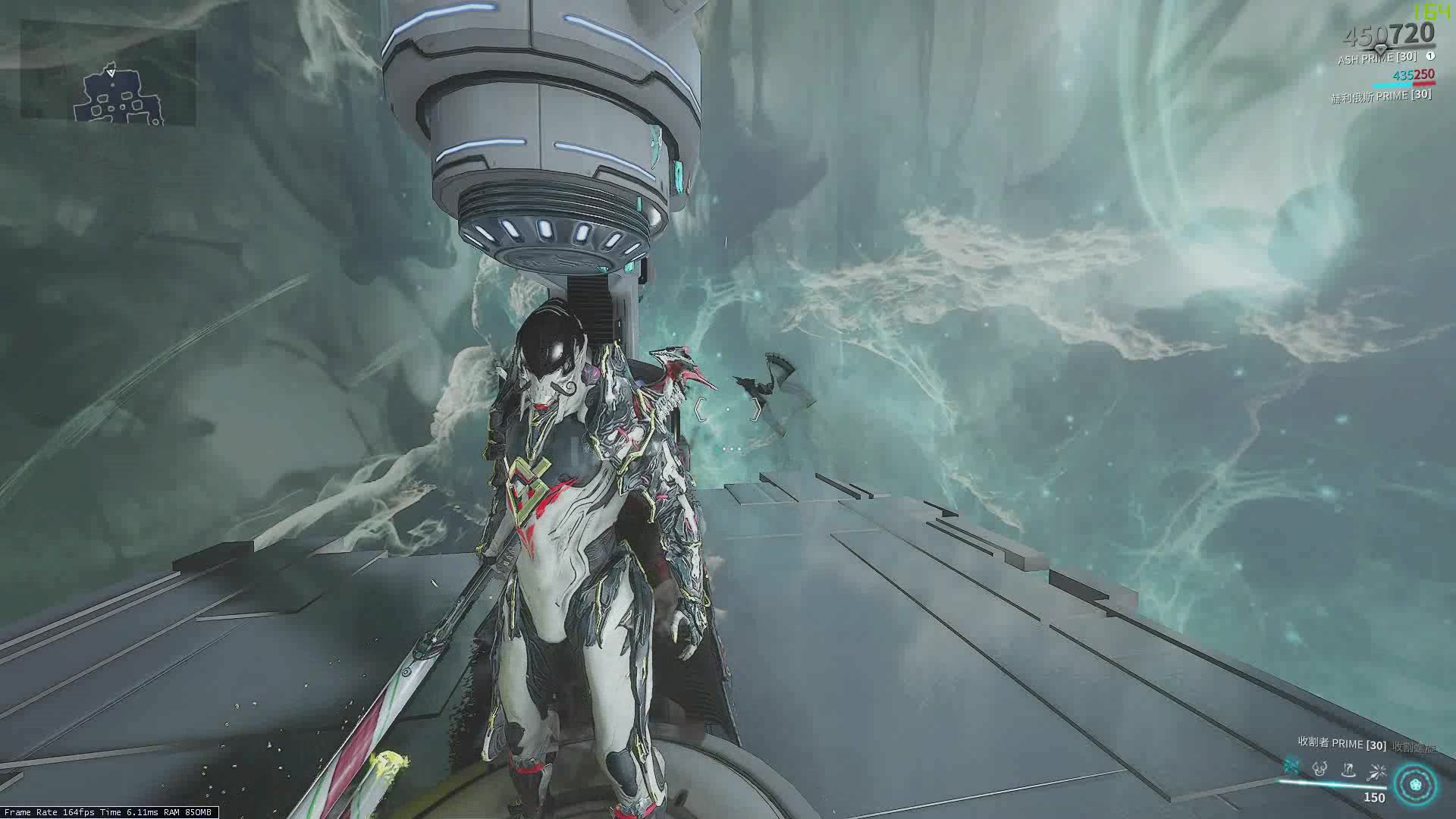 warframe星际战甲战争框架收割者primemod搭配伤害测试近战30