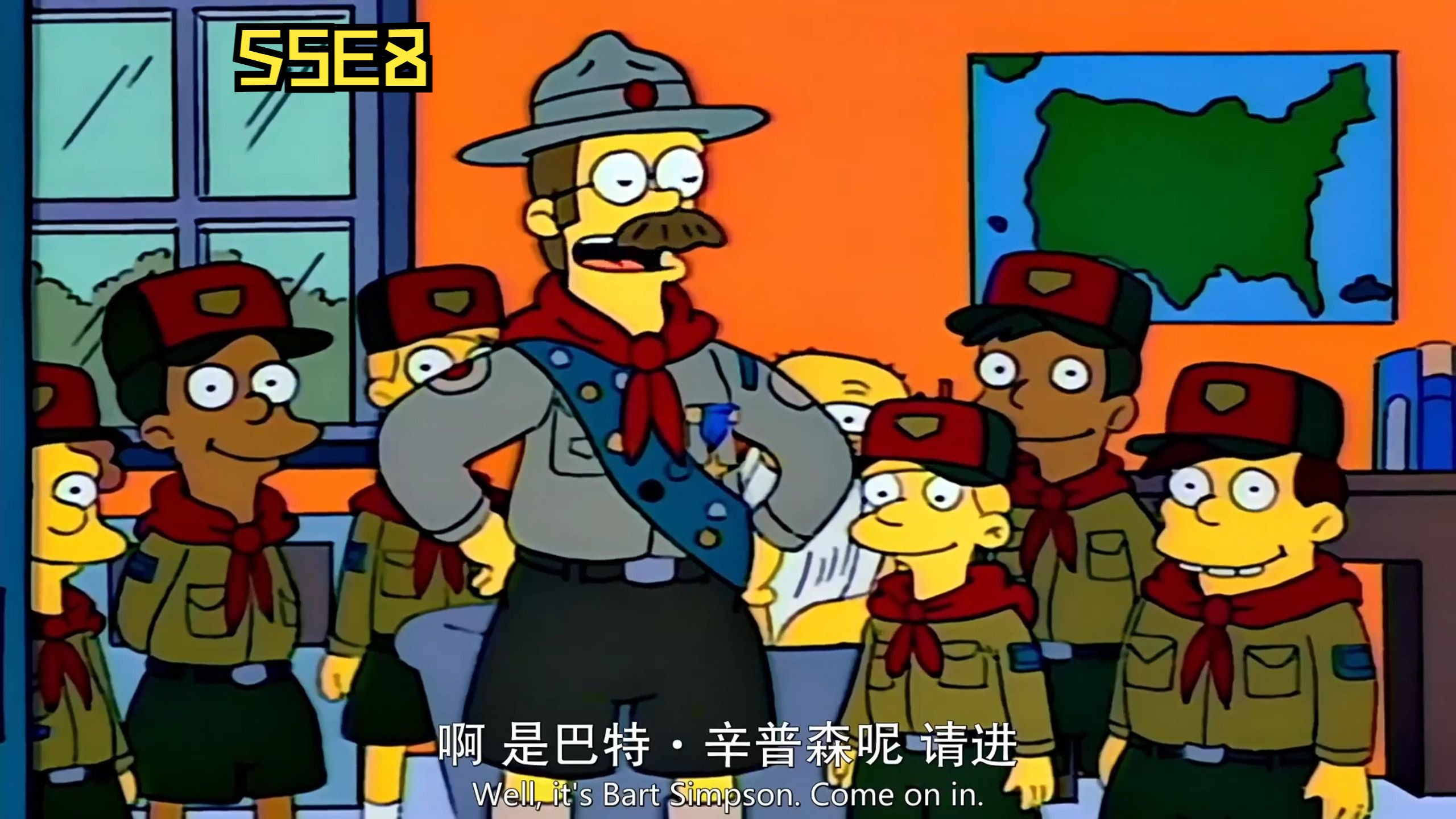 辛普森一家:巴特成为童子军 新的故事开始了