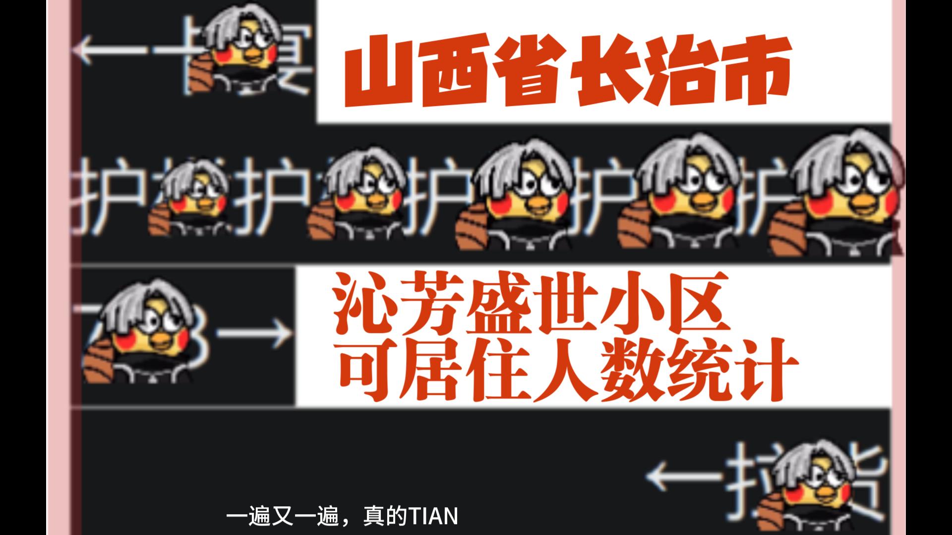 山西省长治市沁芳盛世可居住人数统计哔哩哔哩bilibili