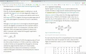 Laplacian Matrix  拉普拉斯矩阵的谱聚类分析，数据分析，图论