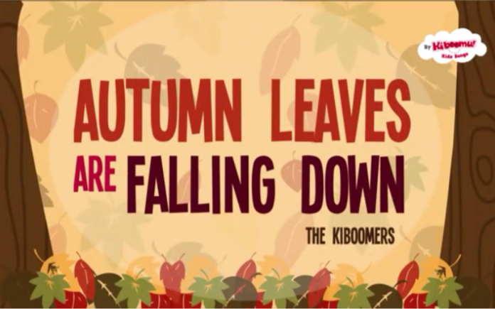 关于秋天的英文歌曲 Autumn Leaves are Falling Down哔哩哔哩bilibili