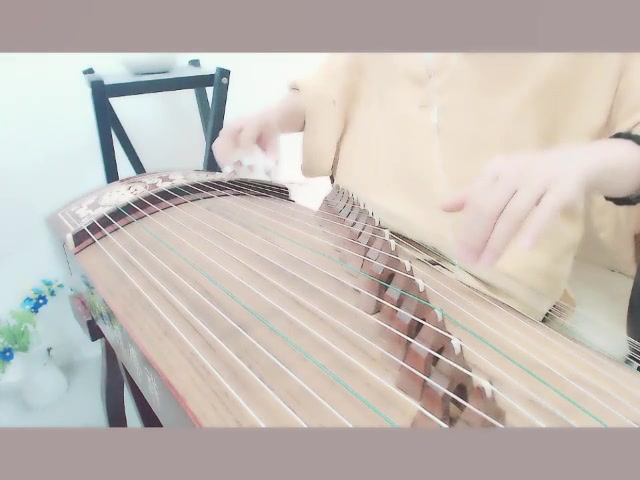 活动作品古筝叹云兮鞠婧祎