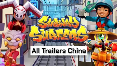 Subway Surfers All Trailers World Tour 2014 [OFFICIAL]_哔哩哔哩_bilibili