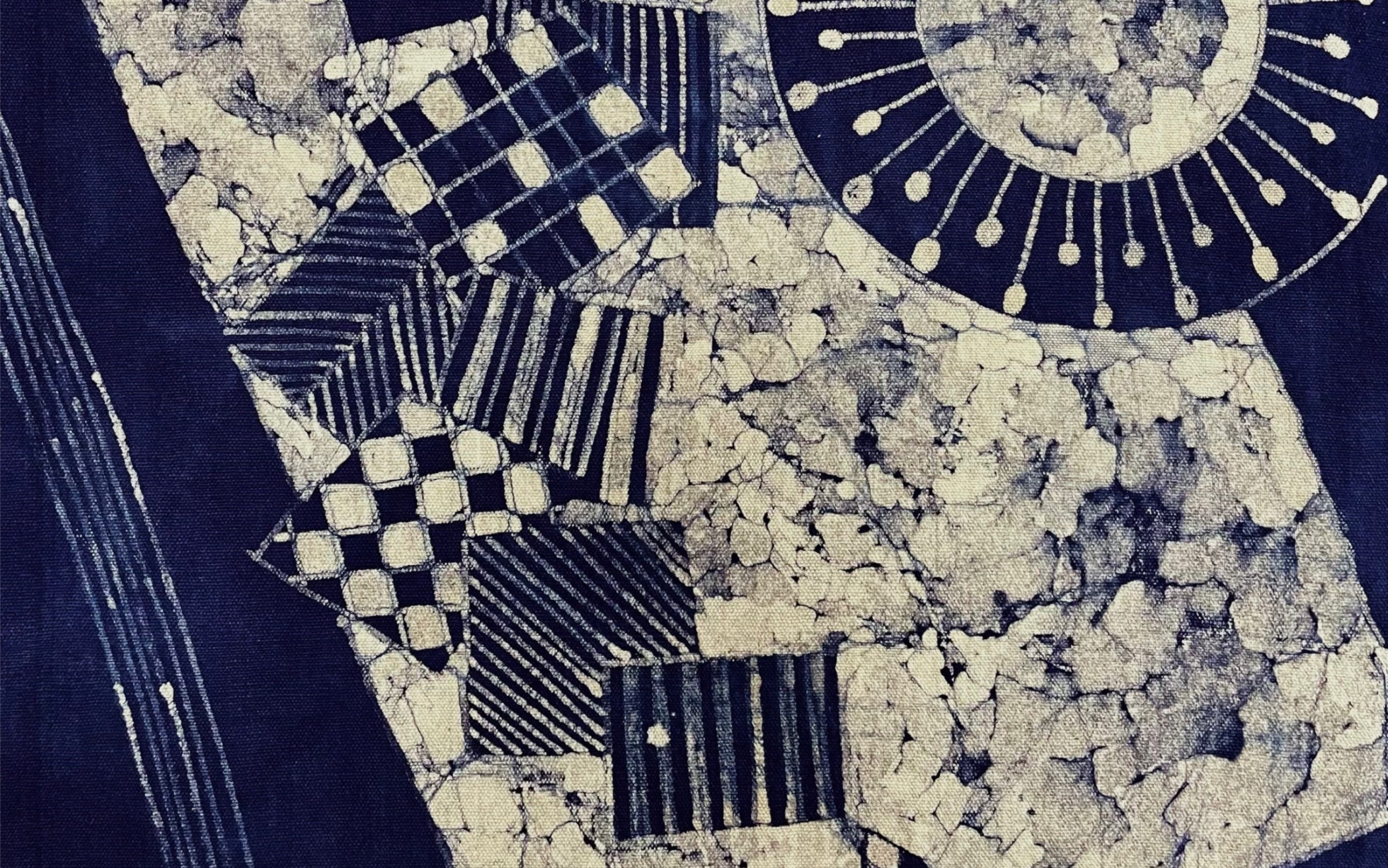 如何把照片素材变成蜡染画|蜡染画|画画灵感来源