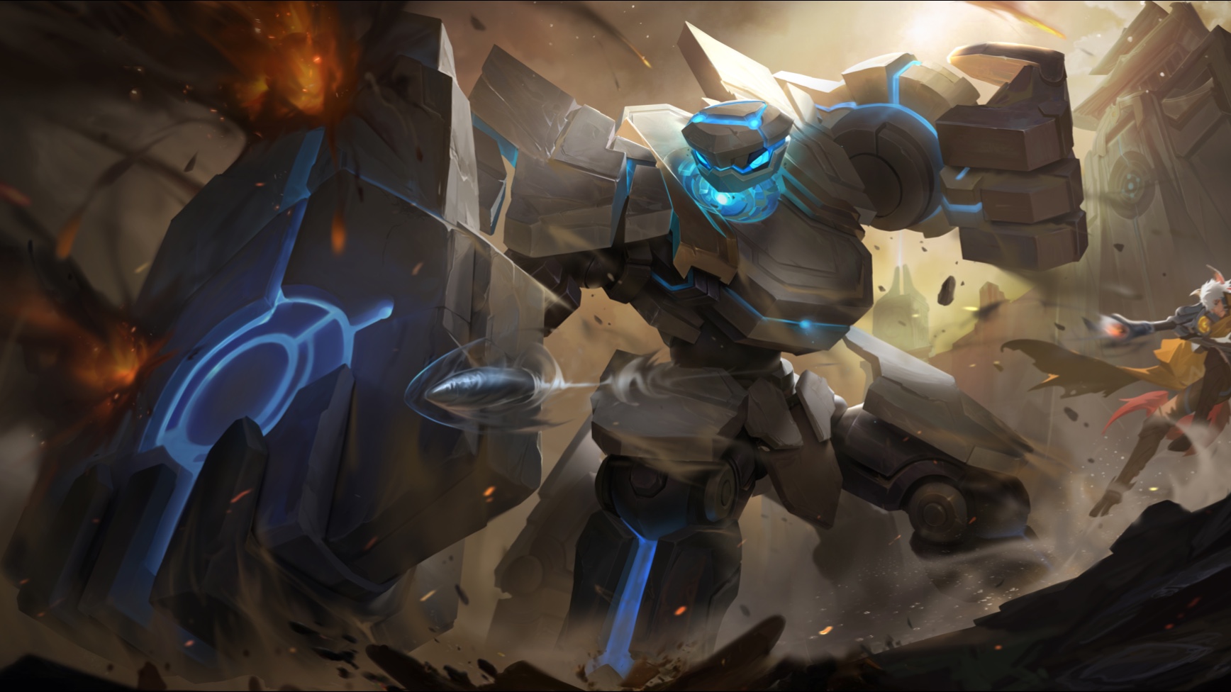 【王者荣耀全皮肤鉴赏112】盾山