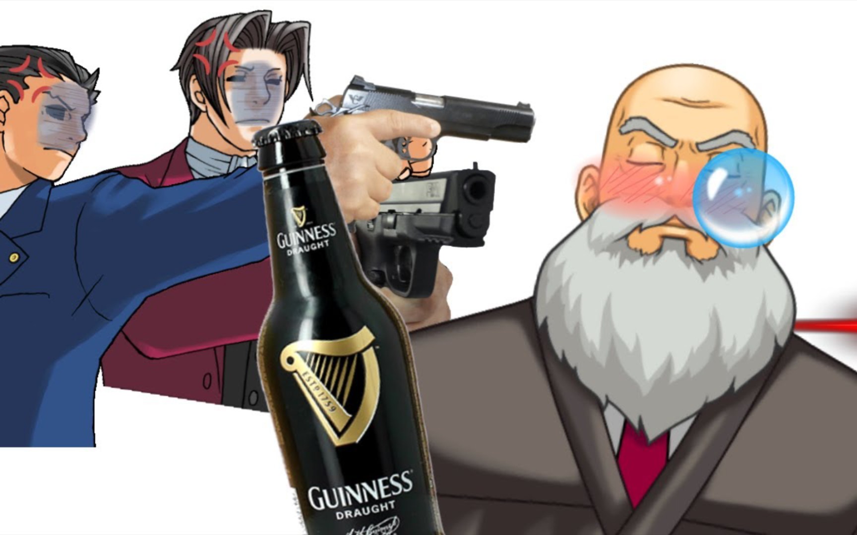 逆转裁判,不过法官500%醉了