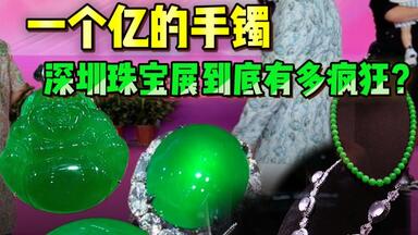 实拍上亿帝王绿翡翠，大哲都看呆了_哔哩哔哩_bilibili
