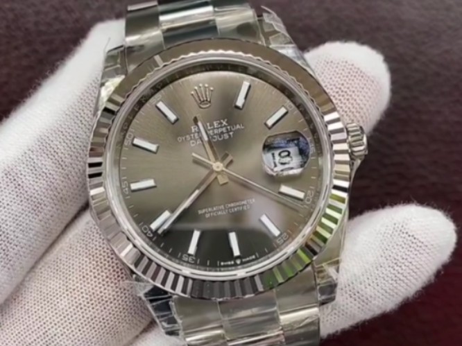 vs厂劳力士日志灰盘腕表做工细节工艺怎么样?值得入手吗?