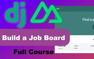 Download Video: 【Web】使用 Django 和 Nuxt 3开发一个找工作网站 | 完整课程 | Tailwind，Django Rest 框架