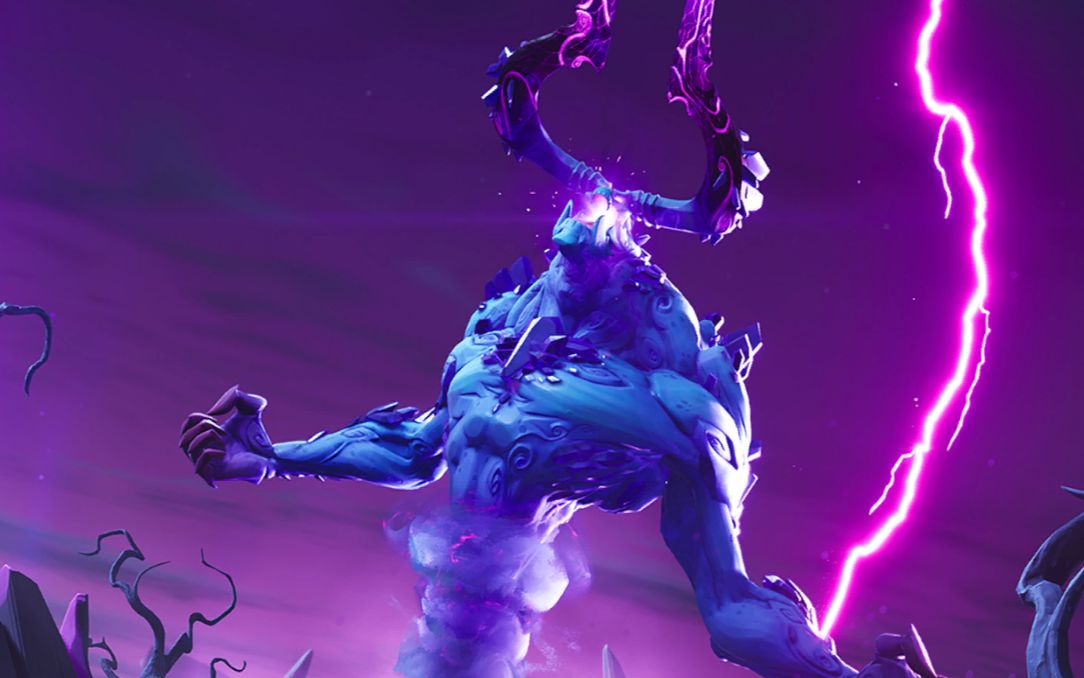 山猫单刷堡垒之夜pve风暴王(solo msk ninja)77(67 70 6771