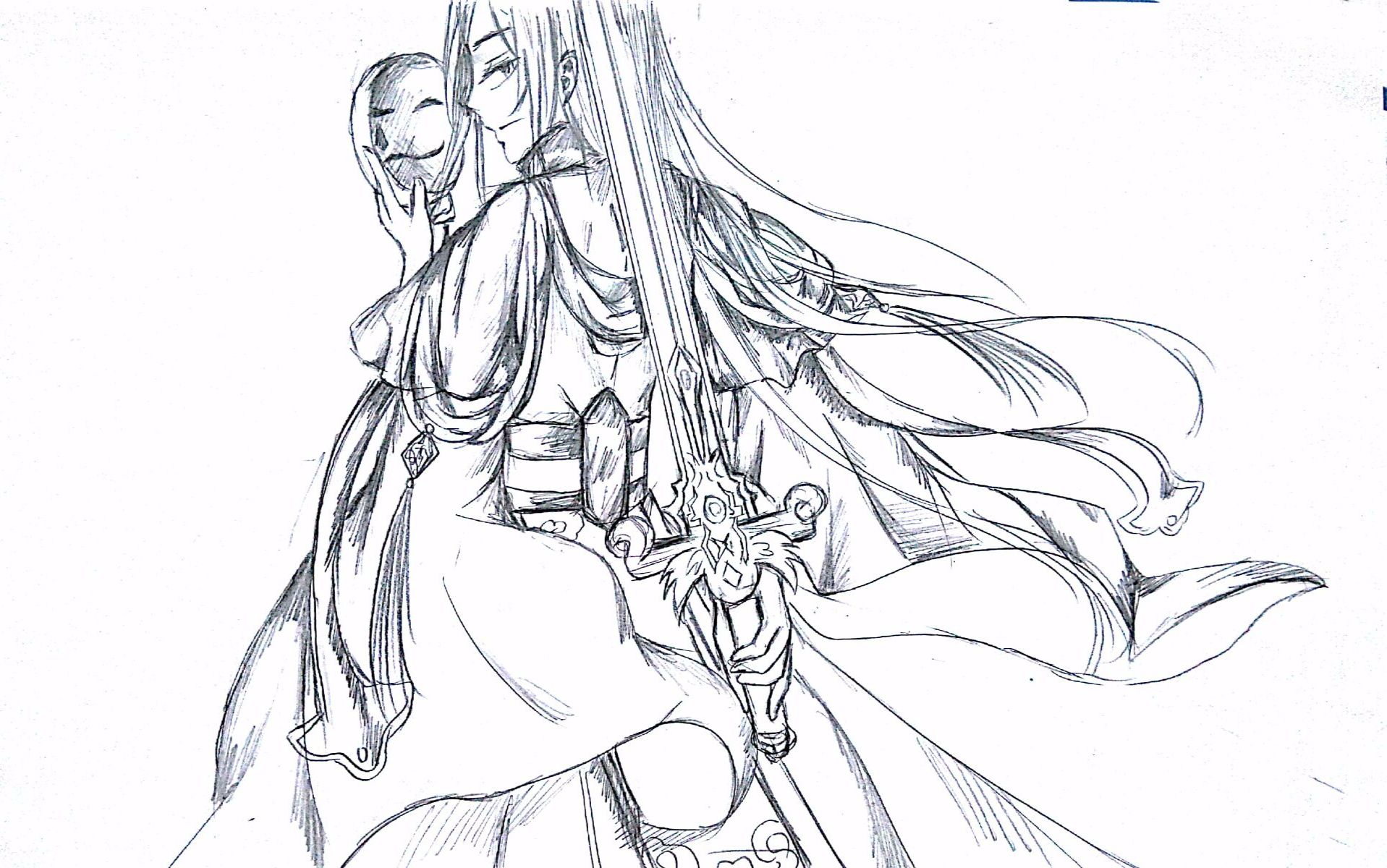 【天官赐福手书】相本无白