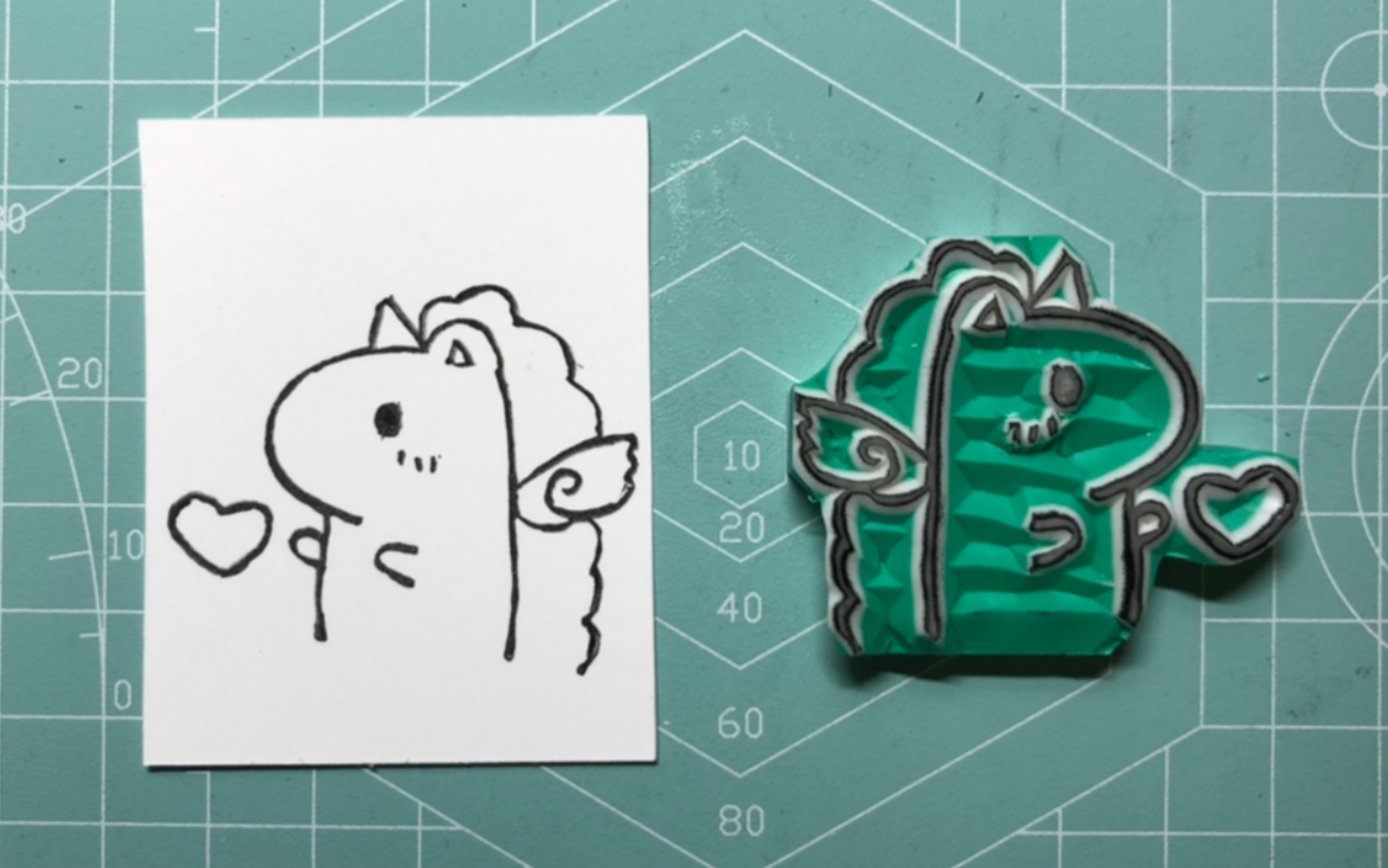 橡皮章独角兽