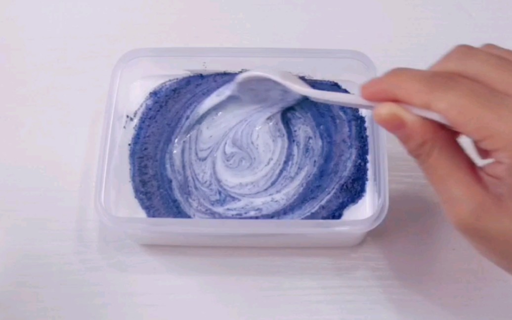 第一次用chunbe白胶做泥