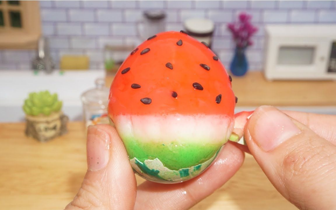 【迷你厨房】西瓜果冻蛋