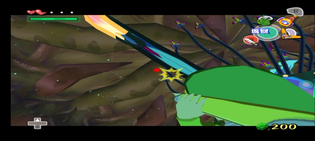 ngc风之杖的操作真是反人类呀这么个怪物死了很多次了