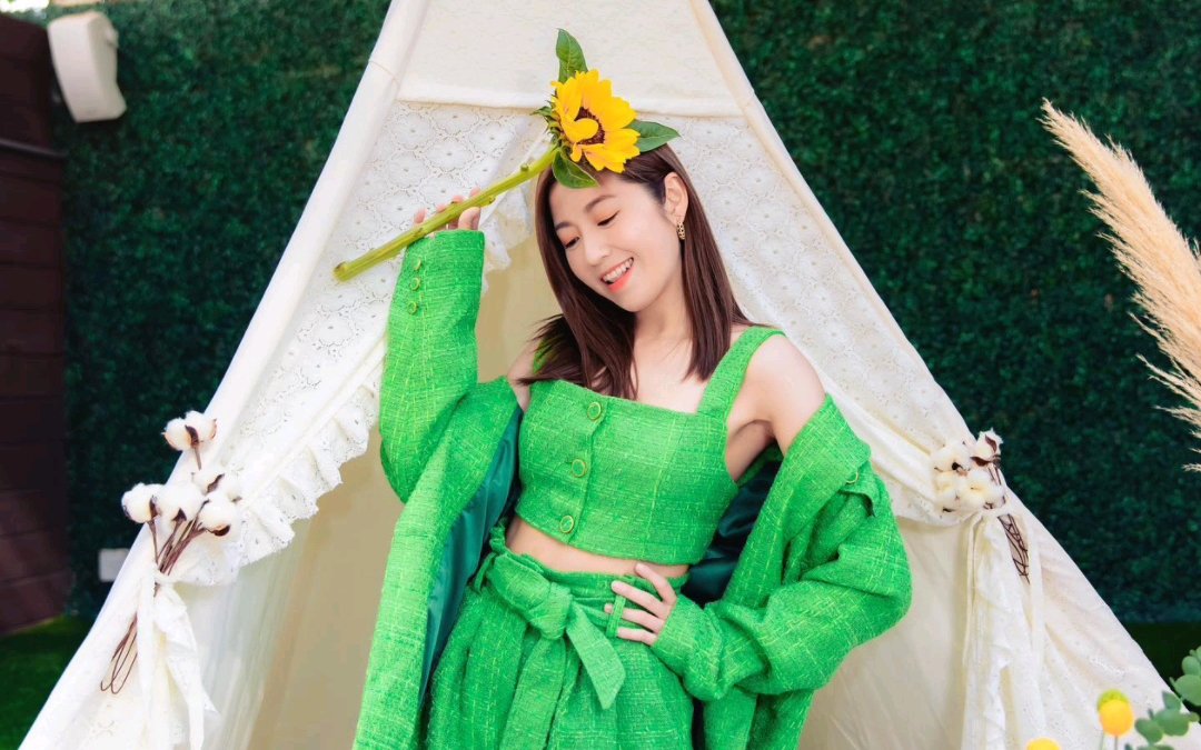 【陈自瑶】yoyo 户外写真!so beautiful 突然好想谈恋爱