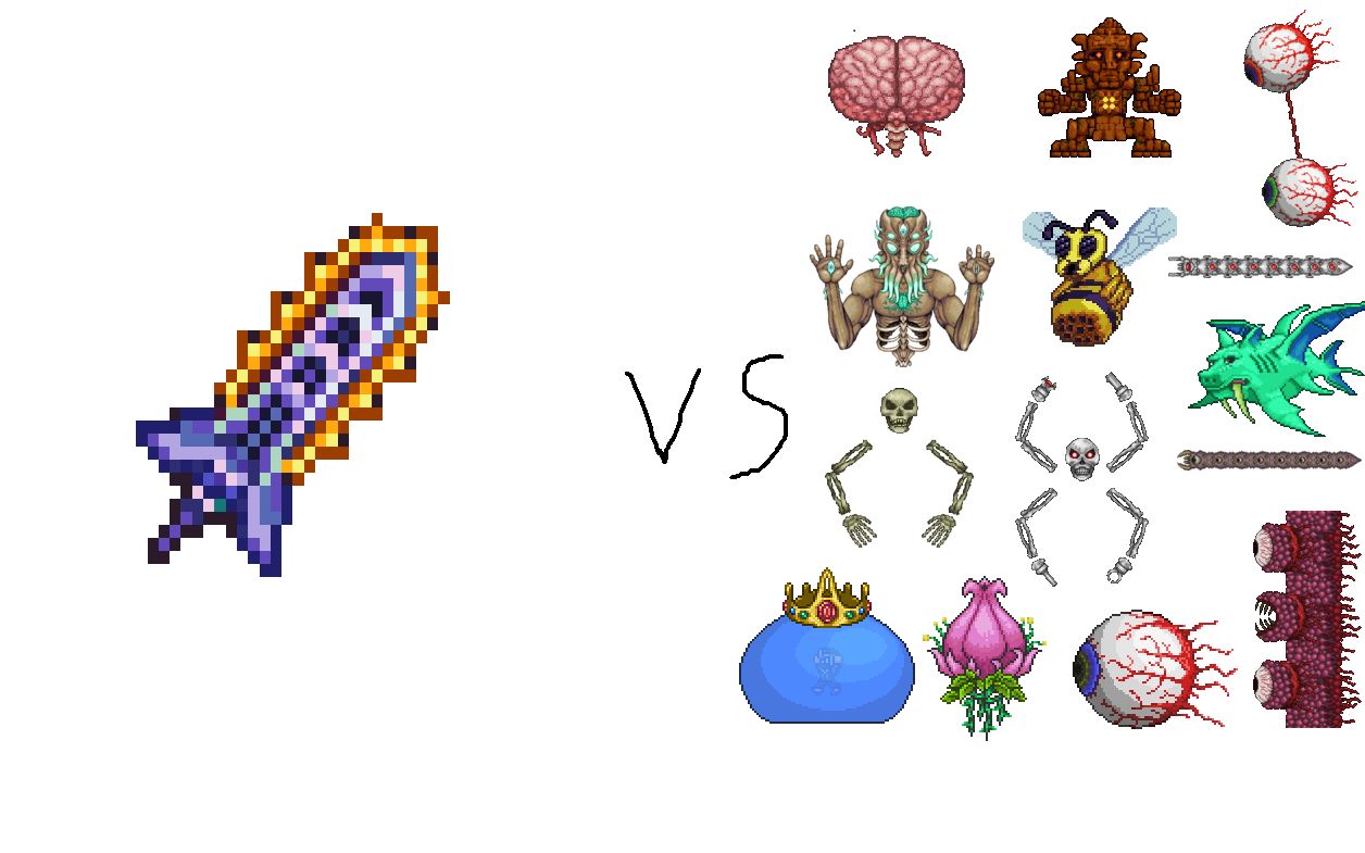 [图][Terraria]狂星天顶VS全体BOSS!