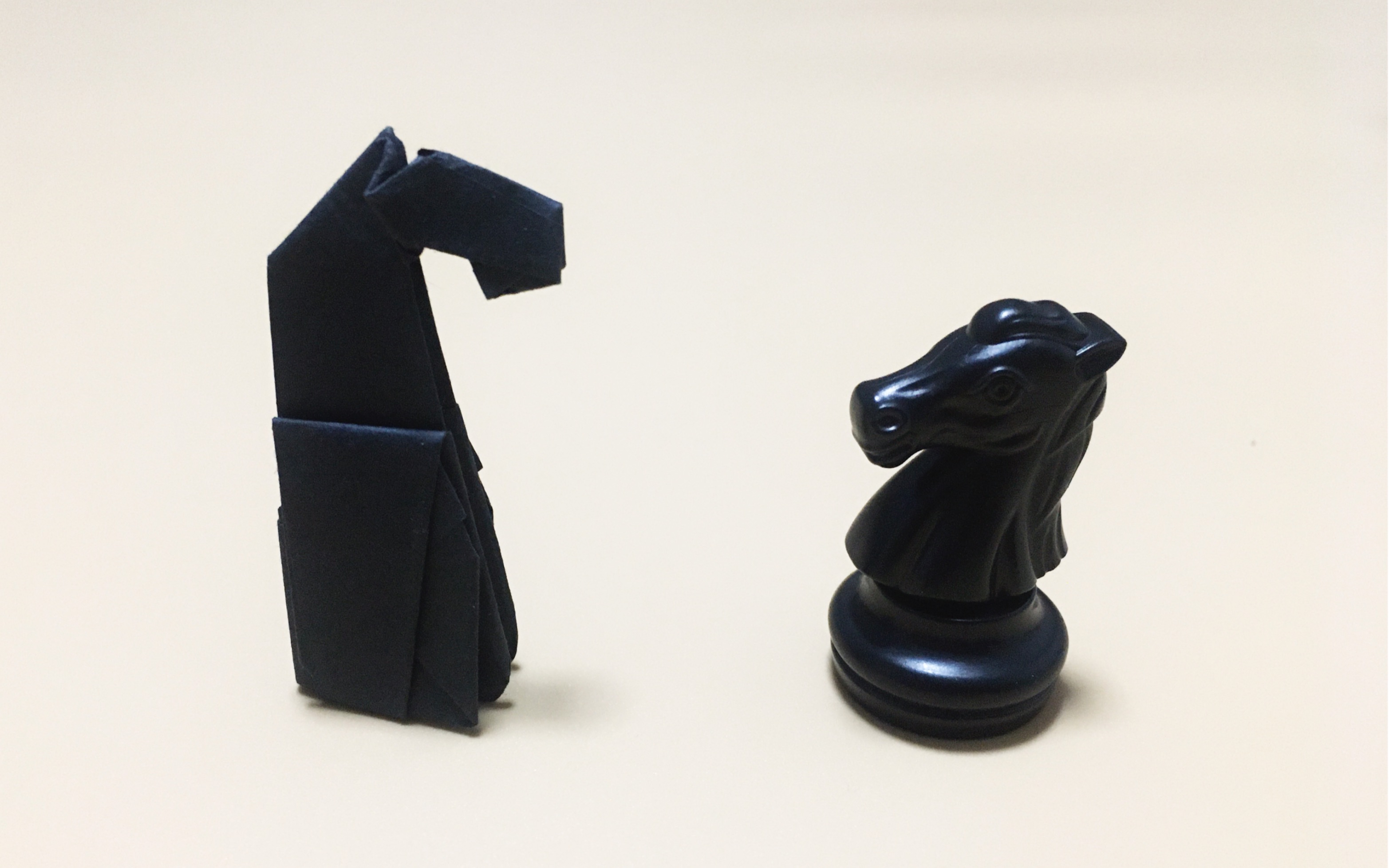 【折纸-马】教你折国际象棋,好看逼真,体验不一样的下棋乐趣!