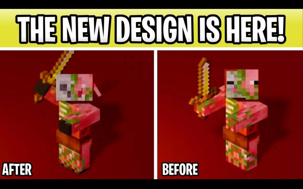 我的世界116首先看看僵尸猪布林