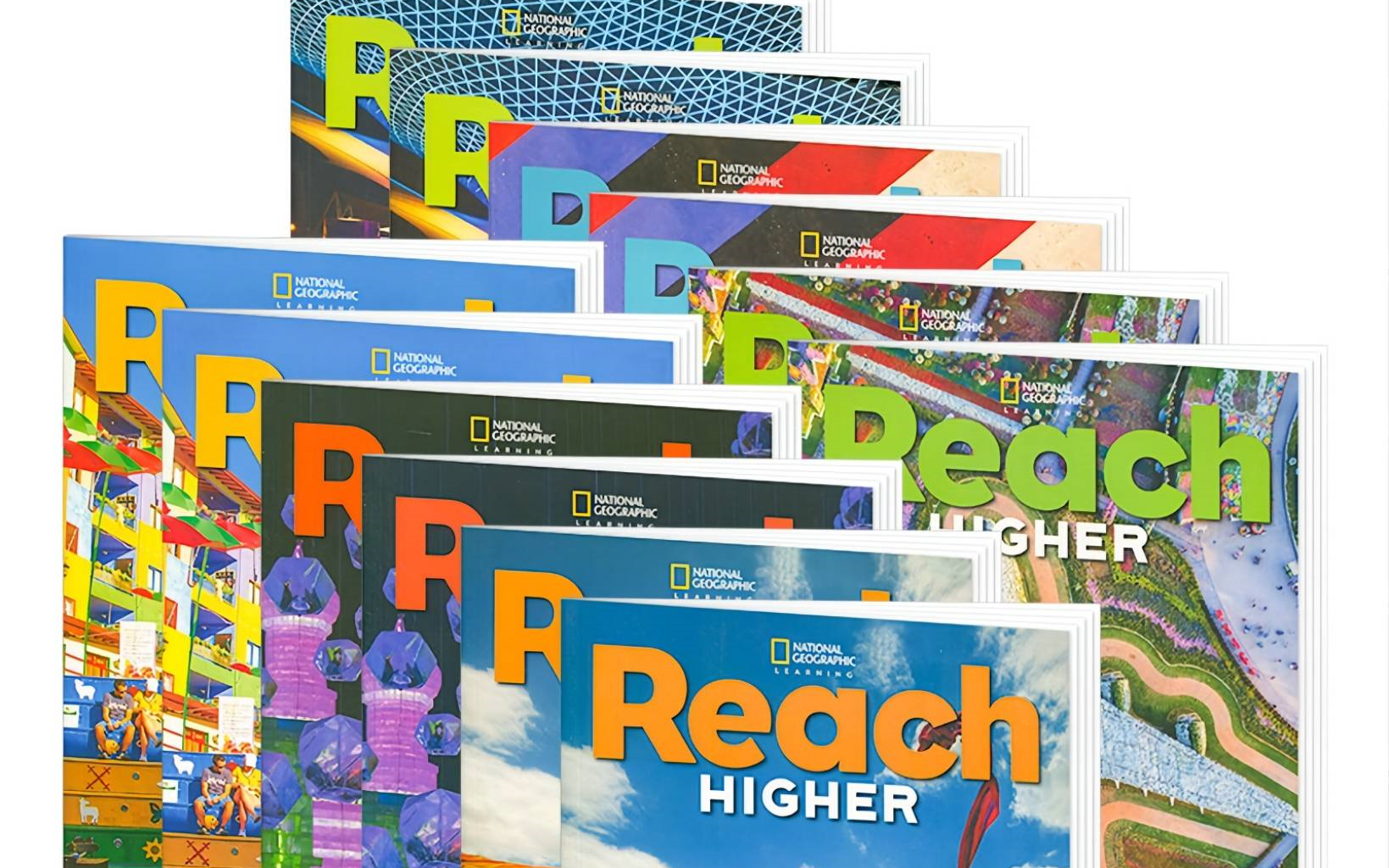 [图]【美国学校阅读教材】《Reach higher》小学初中高中 单元视频（国家地理英语教材精品）