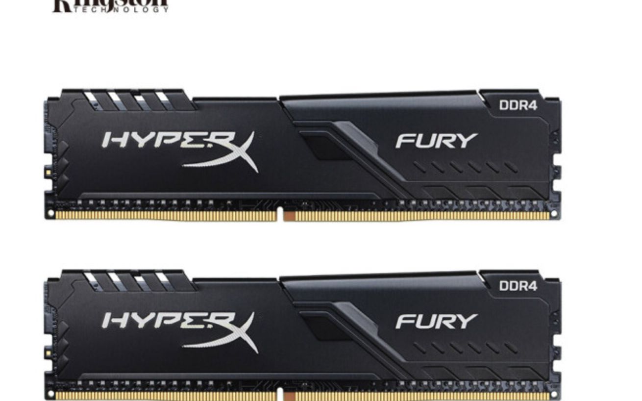 金士顿内存条骇客神条8g2套条开箱ddr42666便宜好用的内存条