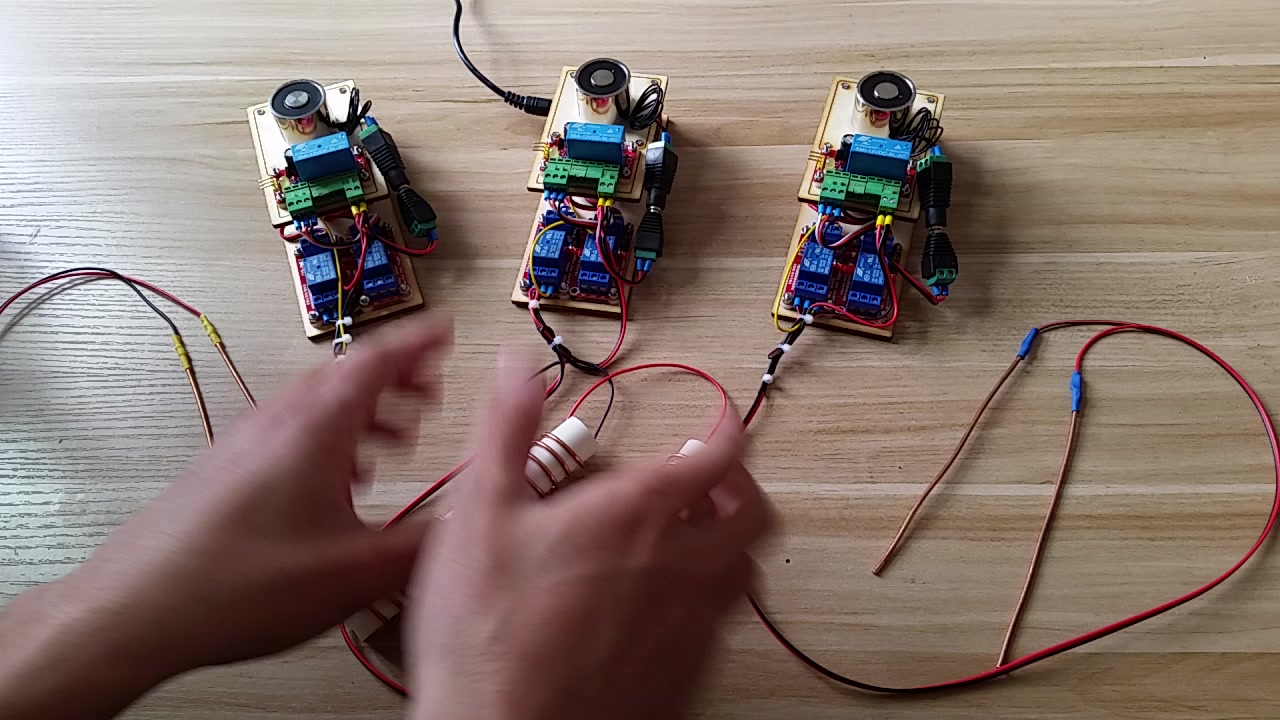 人体电桥电击道具