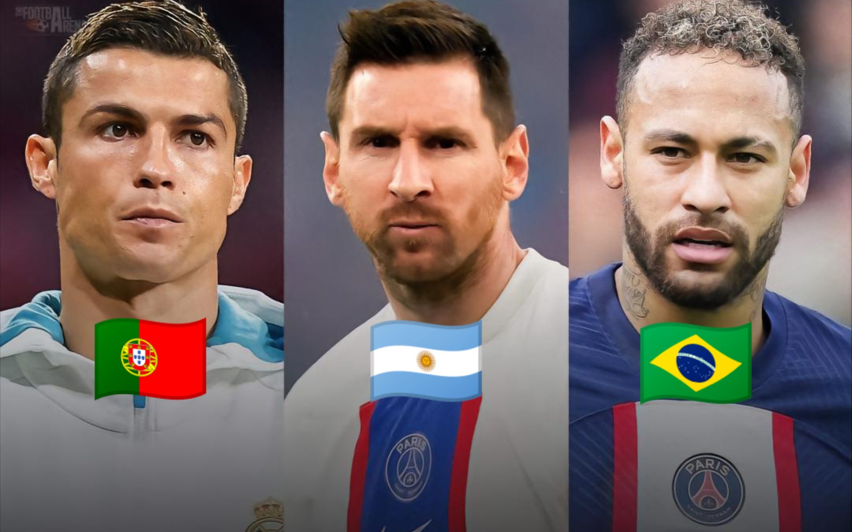 c罗梅西内马尔国家队进球数据详细一览