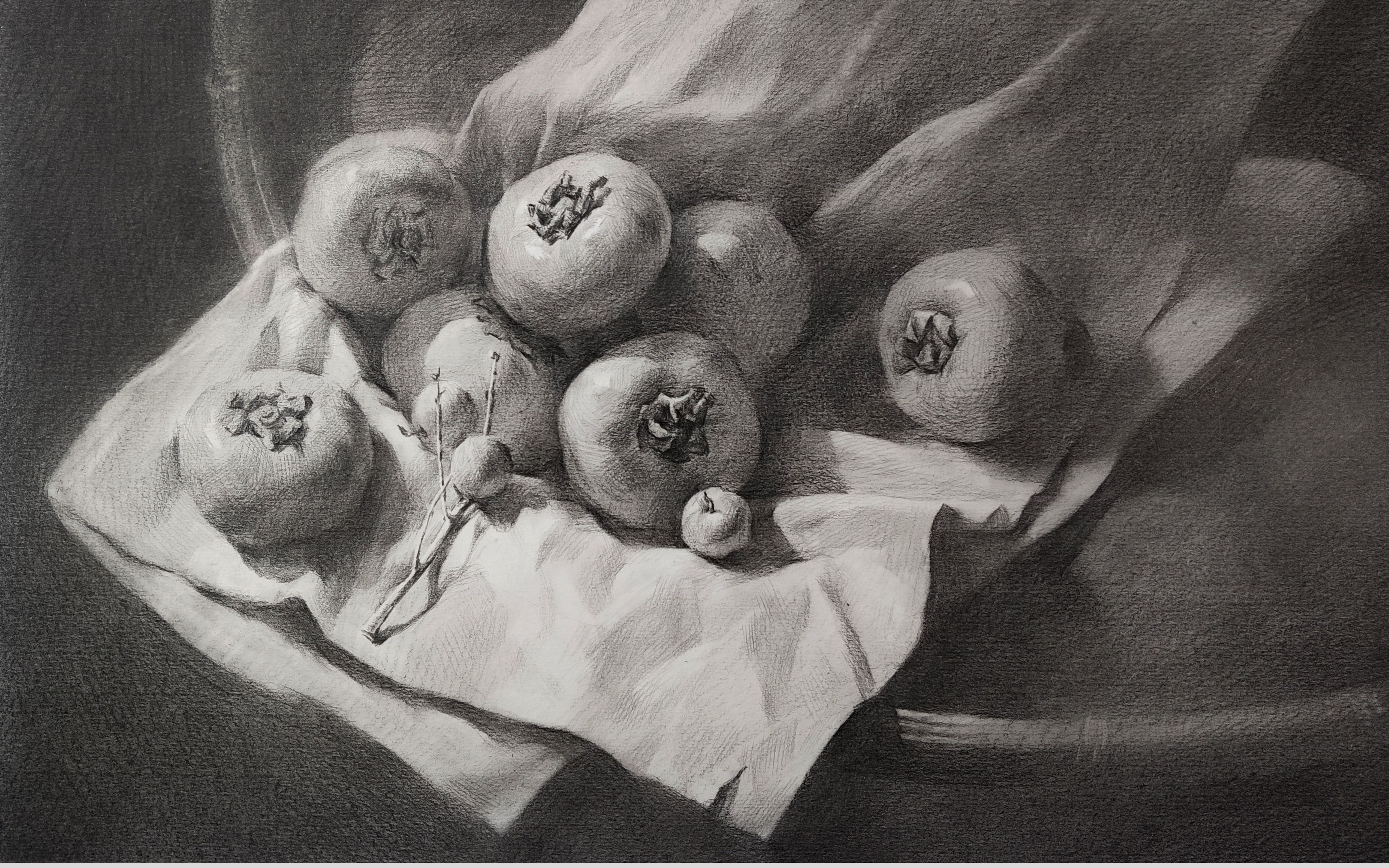 【茄子素描】加亿点细节系列-第三集,丰富环境细节