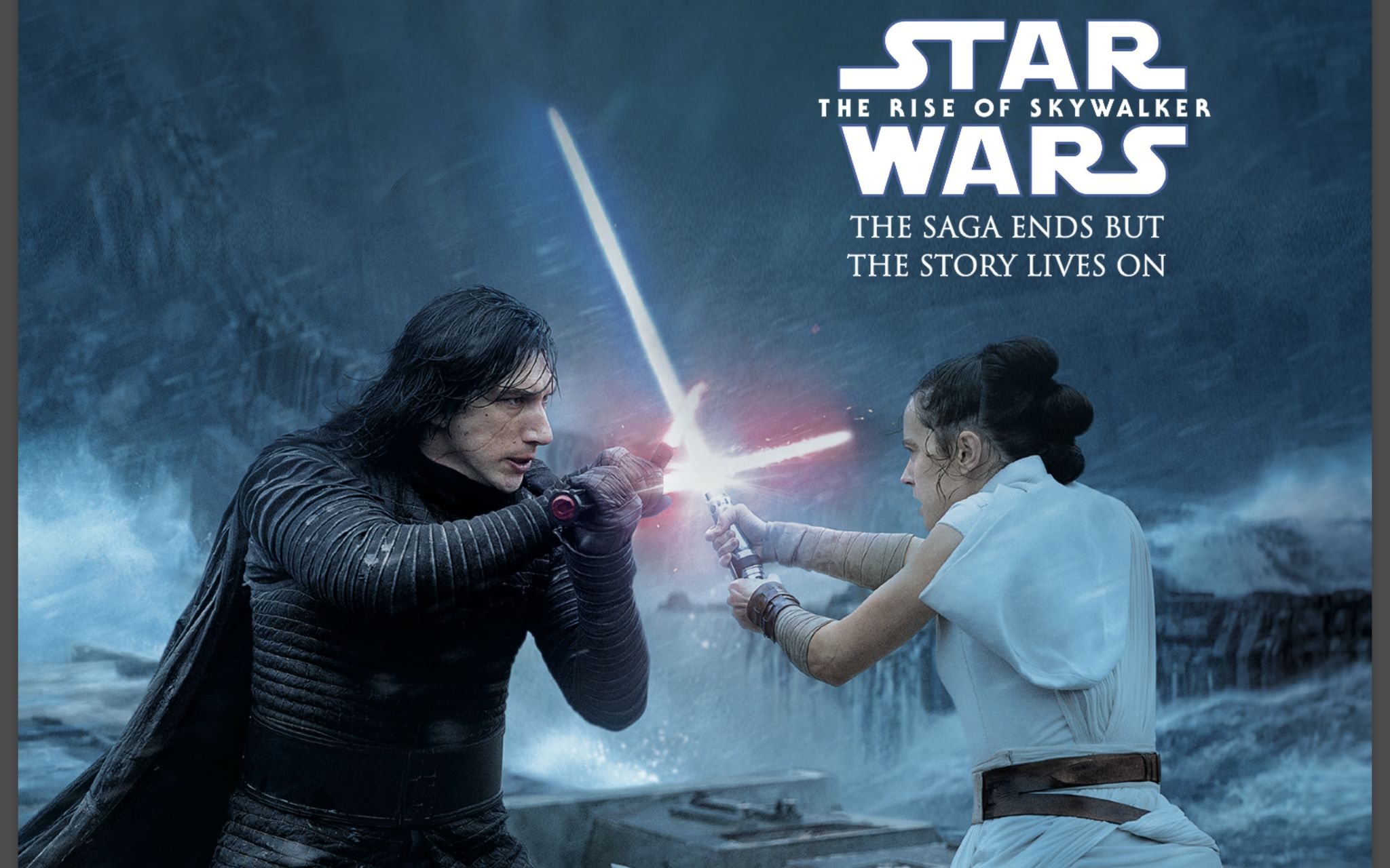 星球大战9天行者崛起凯洛伦vs蕾伊星战系列最精彩的光剑对决