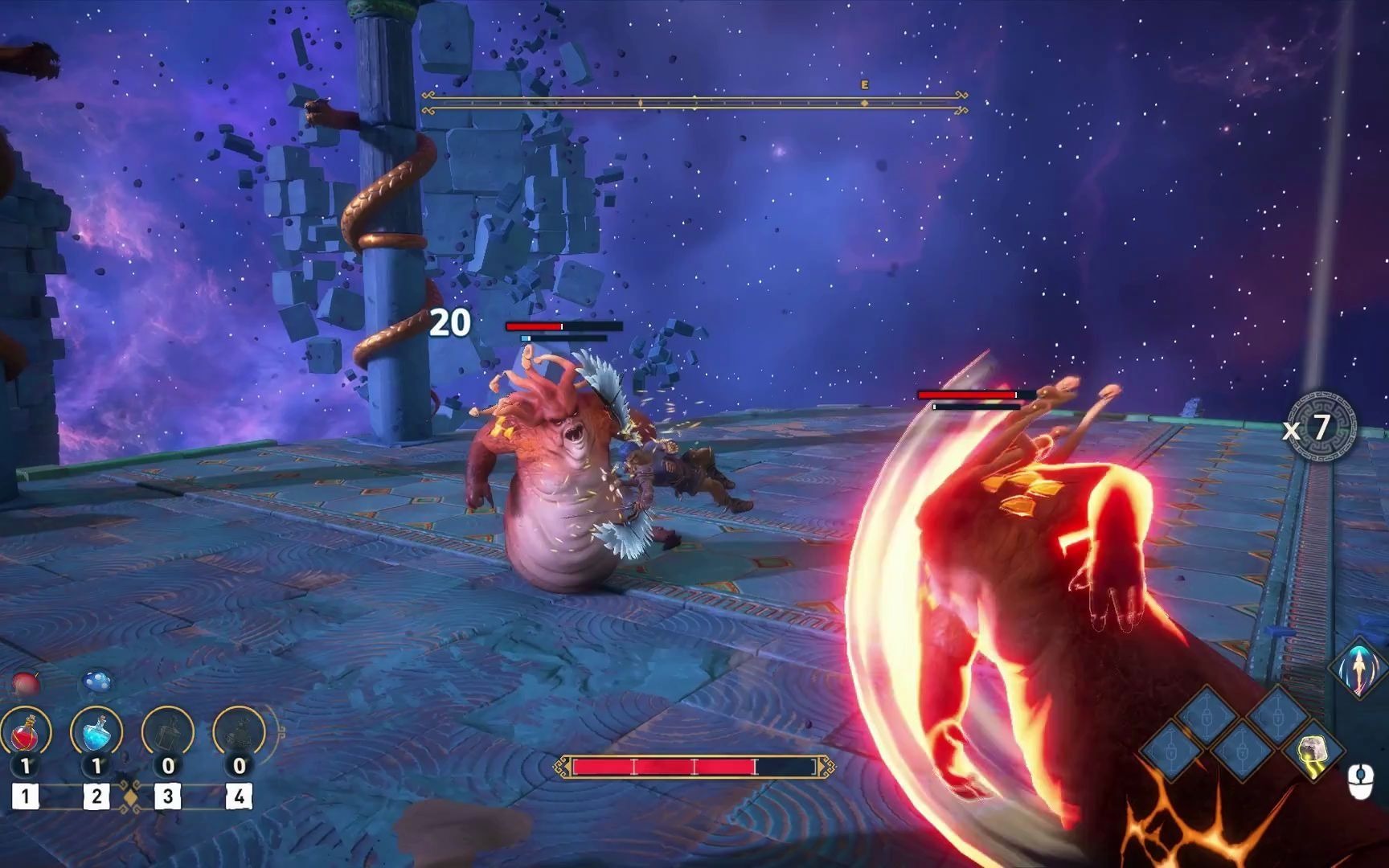 神话渡神纪芬尼斯崛起实况攻略解说第3期小可爱独眼巨人