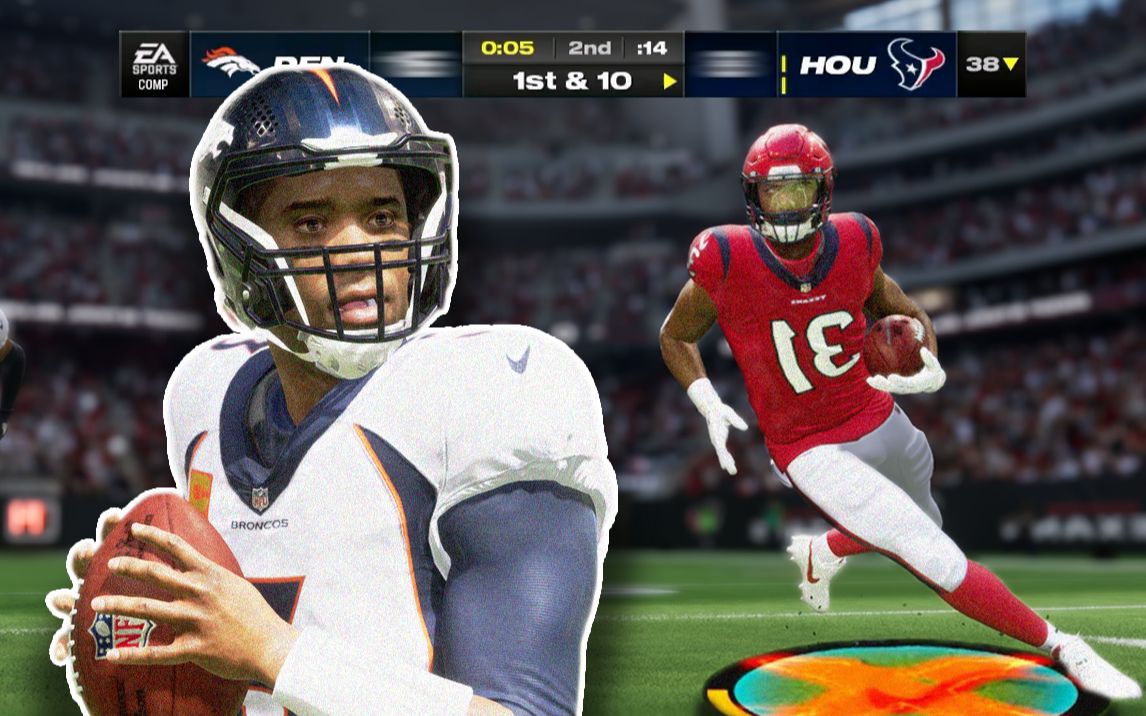 [图]Madden NFL 24 线上对战H2H | 野马 VS 德州人 | 与水友联机同乐 | 23-11-24