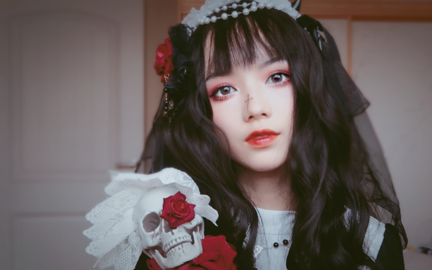 【党妹】认真过节的邪恶修女妆