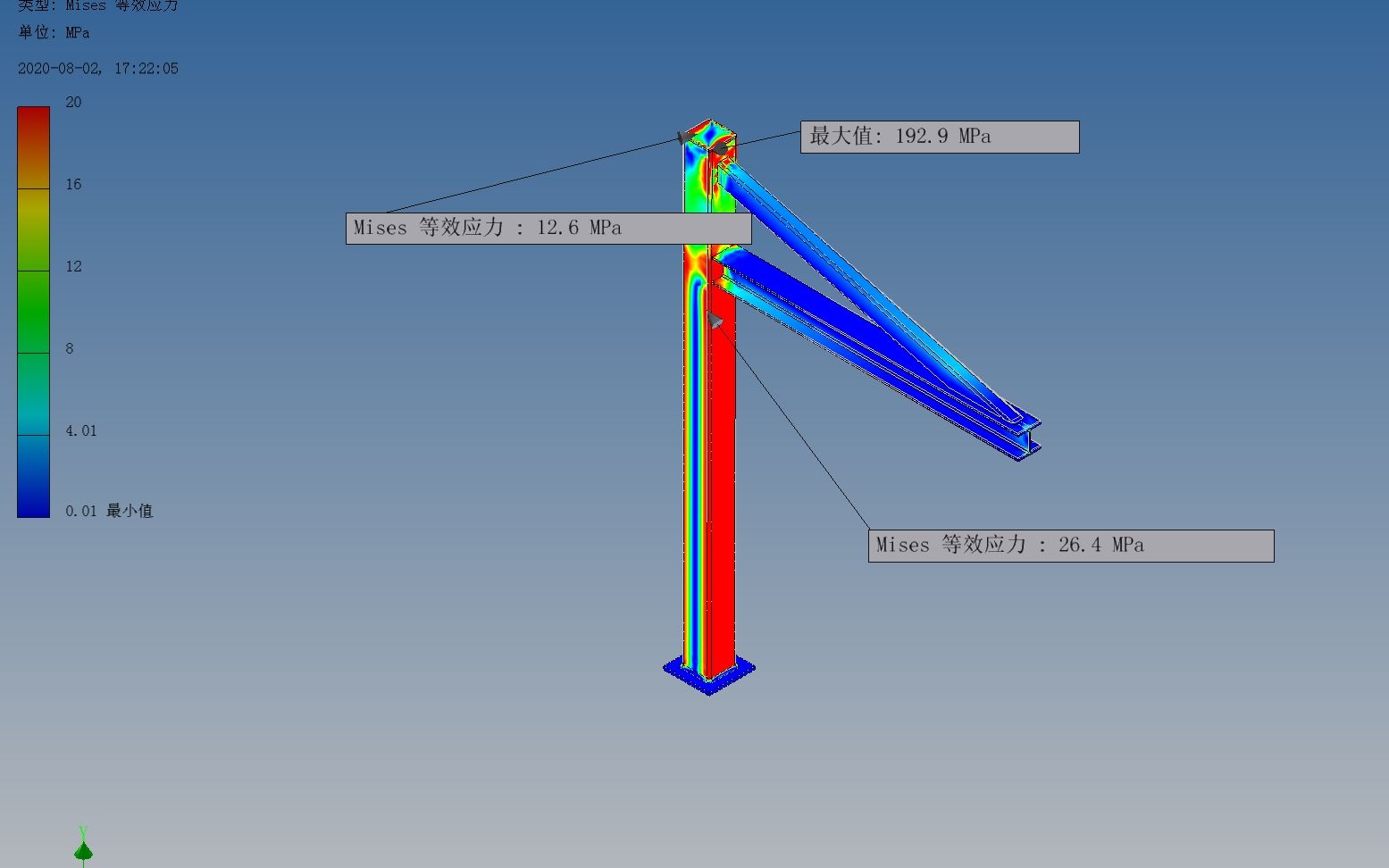 Autodesk Inventor 有限元分析—焊接件应力分析哔哩哔哩bilibili